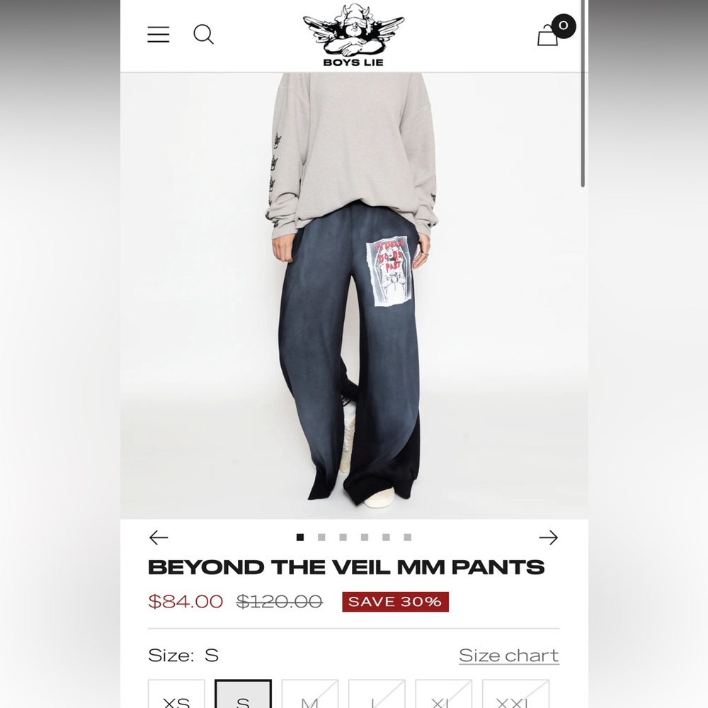 Boys Lie Beyond The Veil Pants